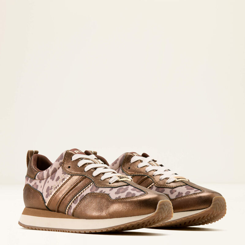 Ariat Womens Ranch Runner - Bronzed Leopard