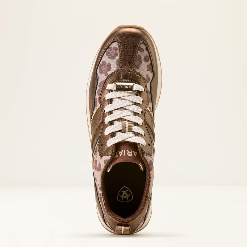Ariat Womens Ranch Runner - Bronzed Leopard