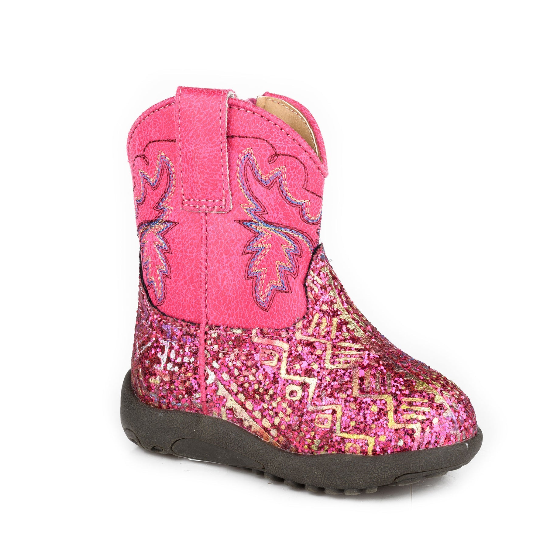 Roper Infant Aztec II Fuschia Glitter