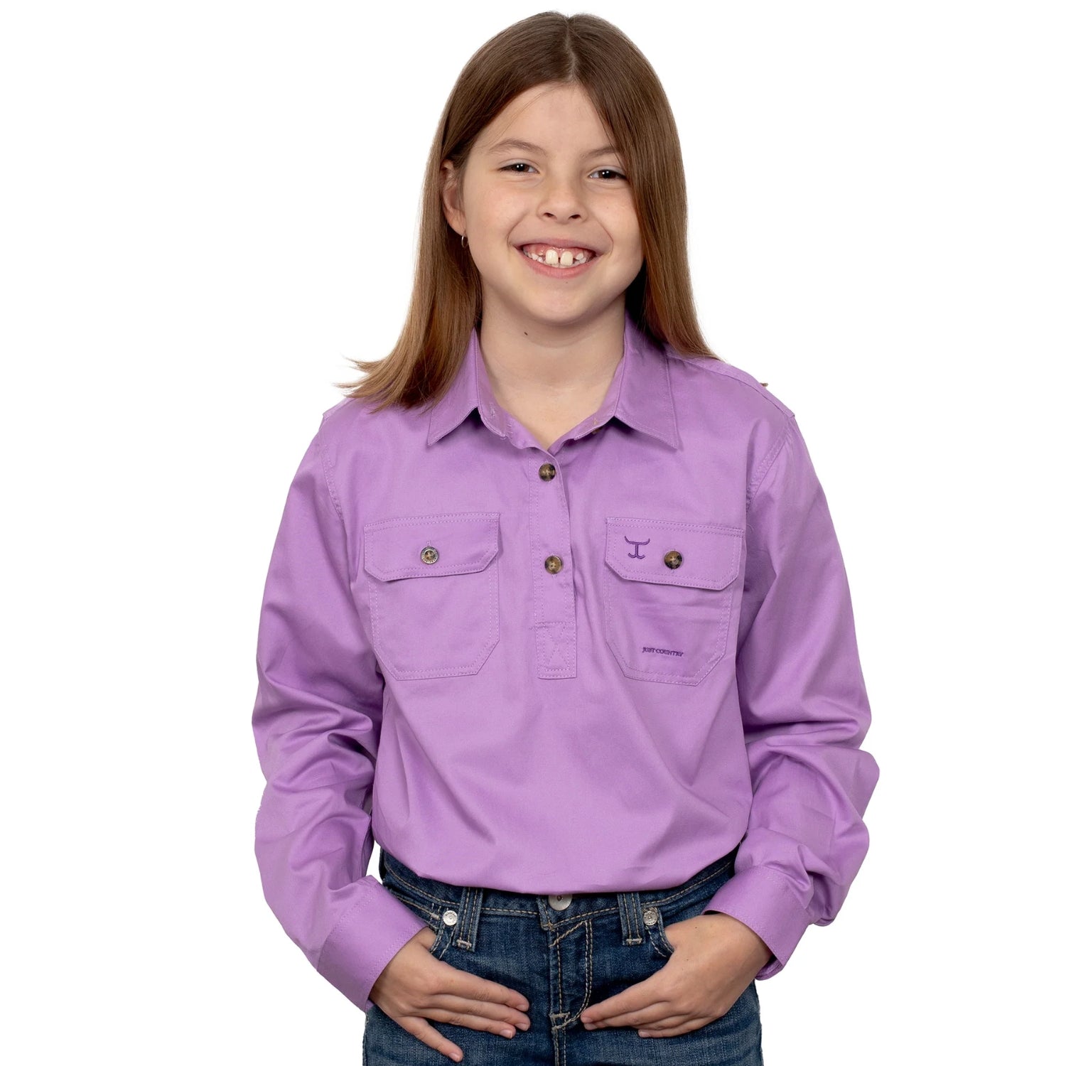 Just Country Kenzie Girls Workshirt