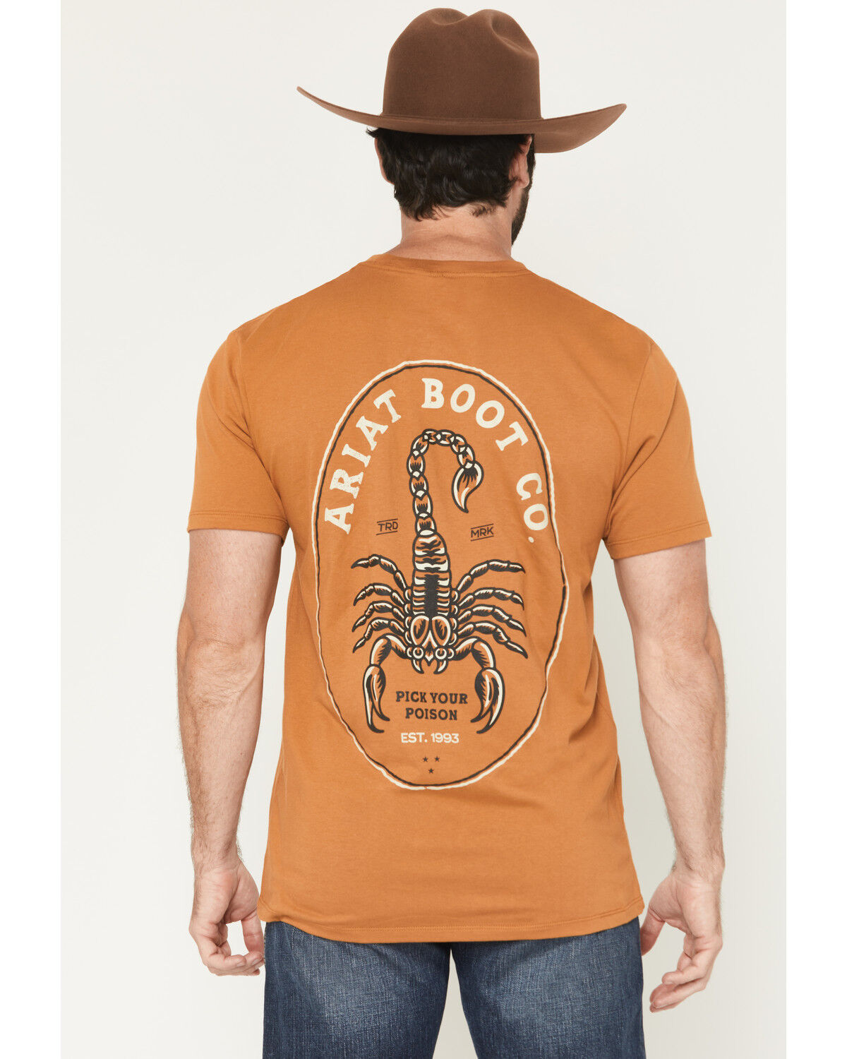 Ariat Mens Scorpion Seal Short Sleeve Tee