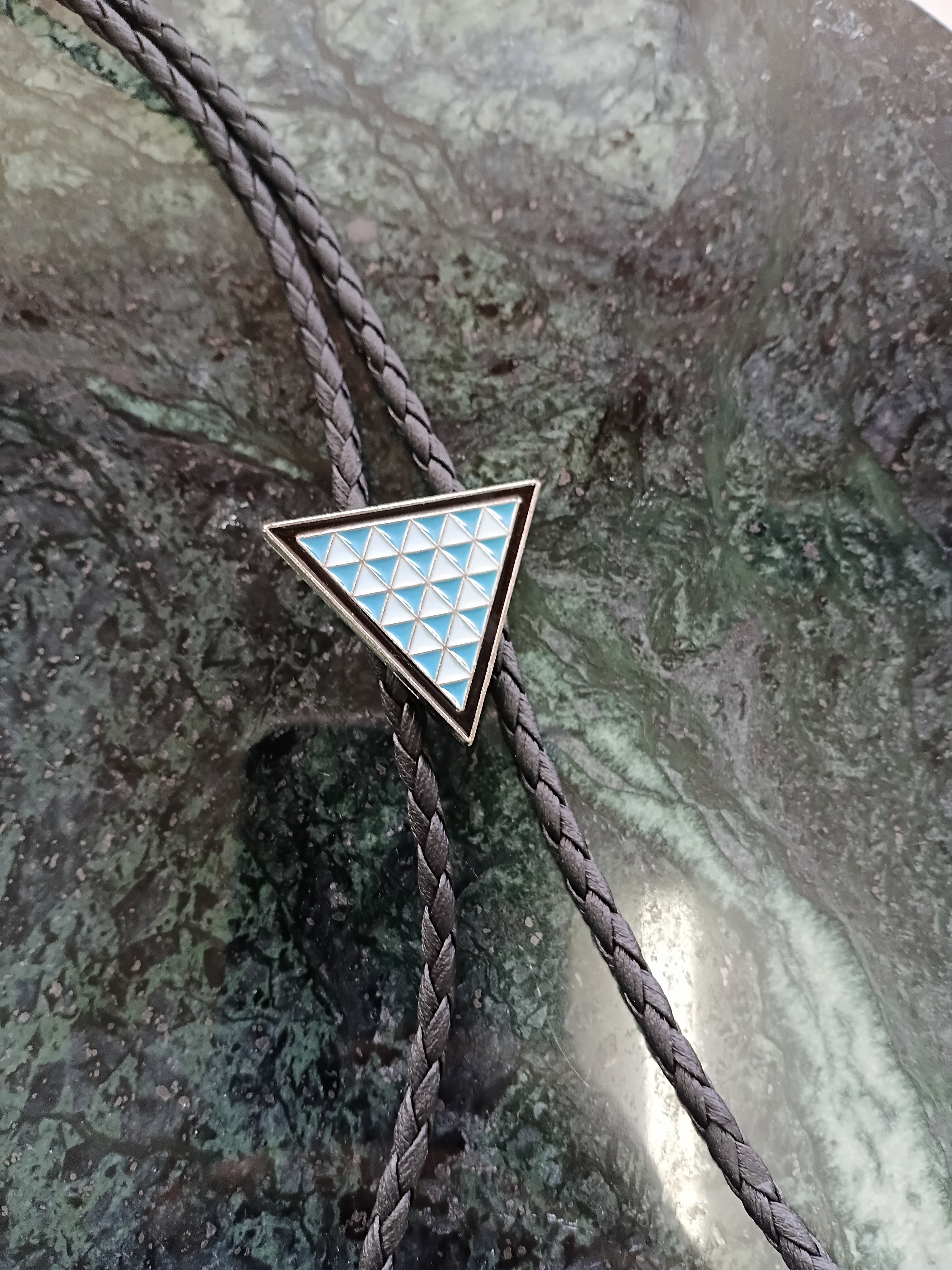 Cowgal Black Cord Bolo Ties