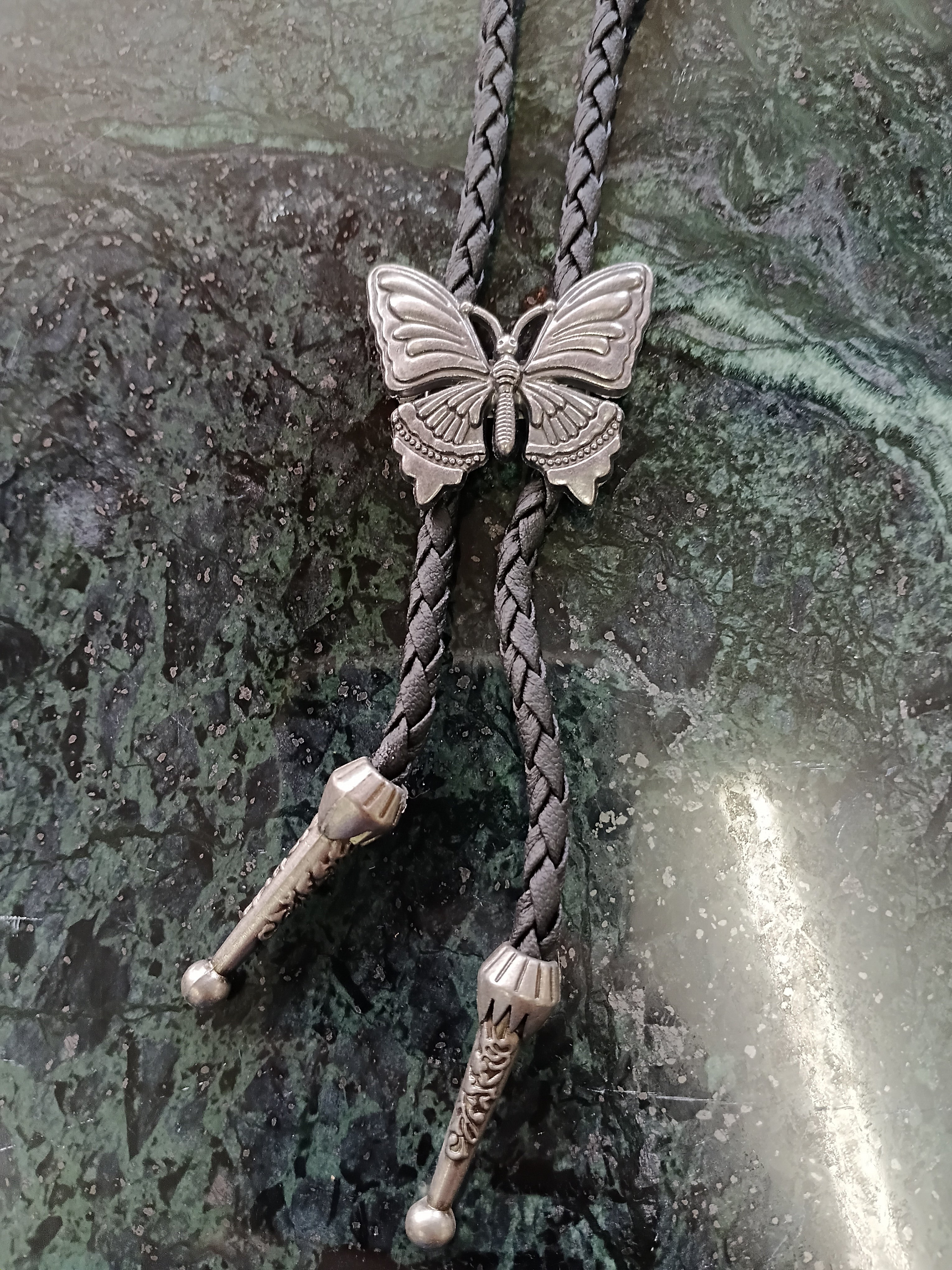 Cowgal Black Cord Bolo Ties