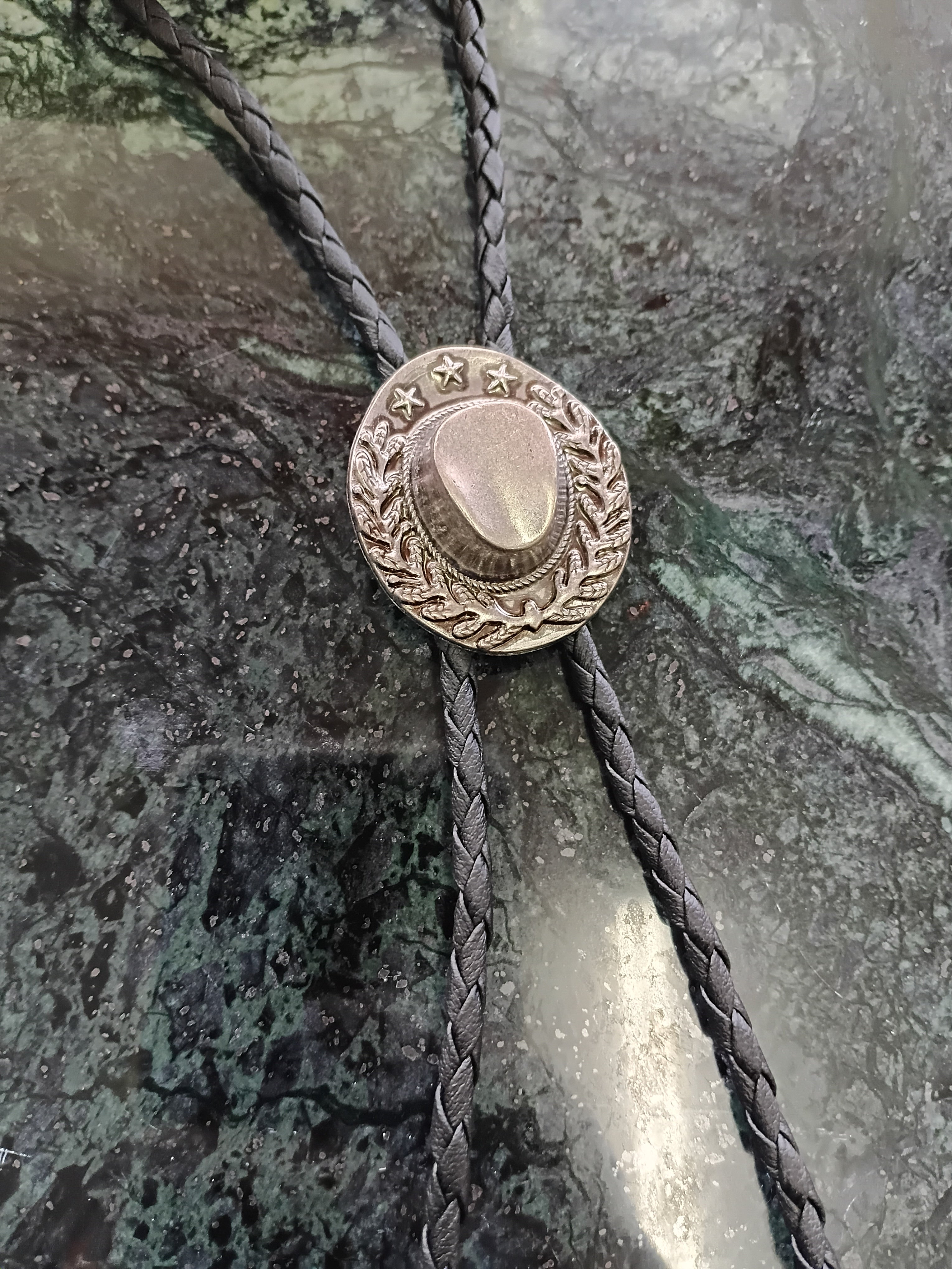 Cowgal Black Cord Bolo Ties