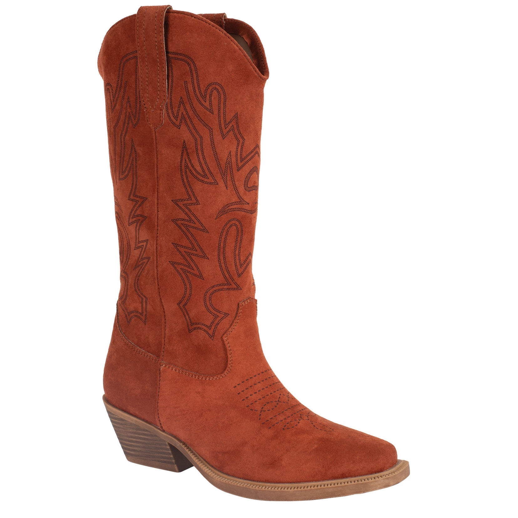 Roper Womens Kit Laser Brown Boots