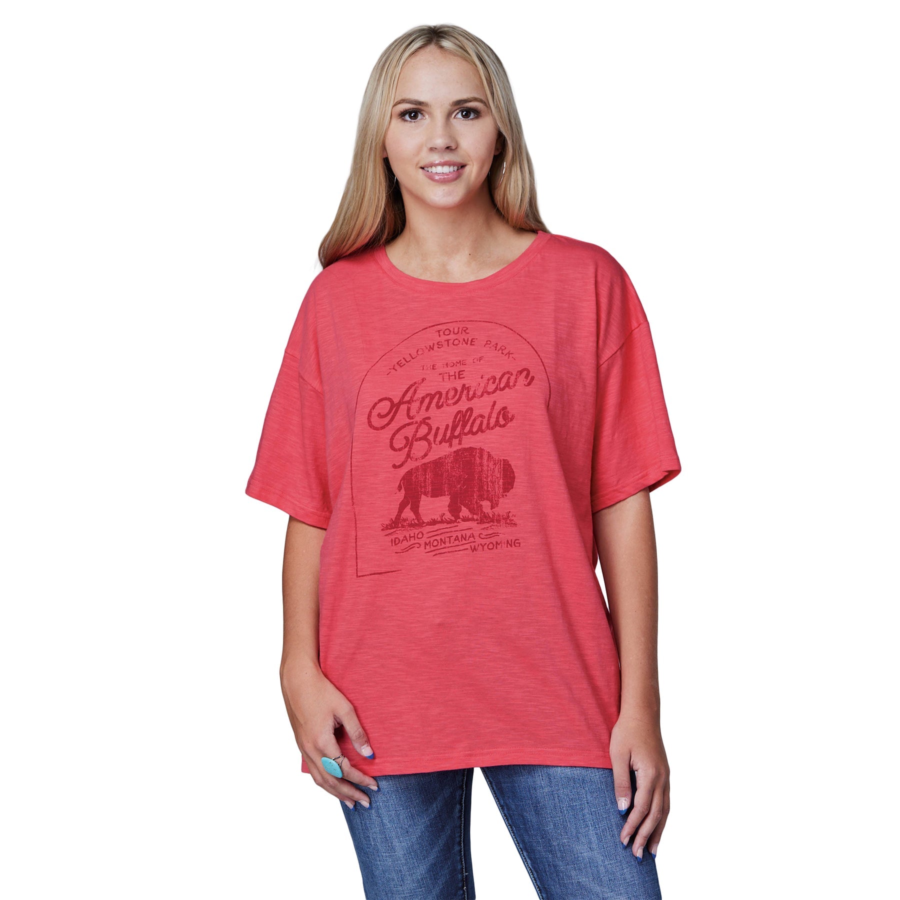Roper Womens Five Star Collection Solid Tee