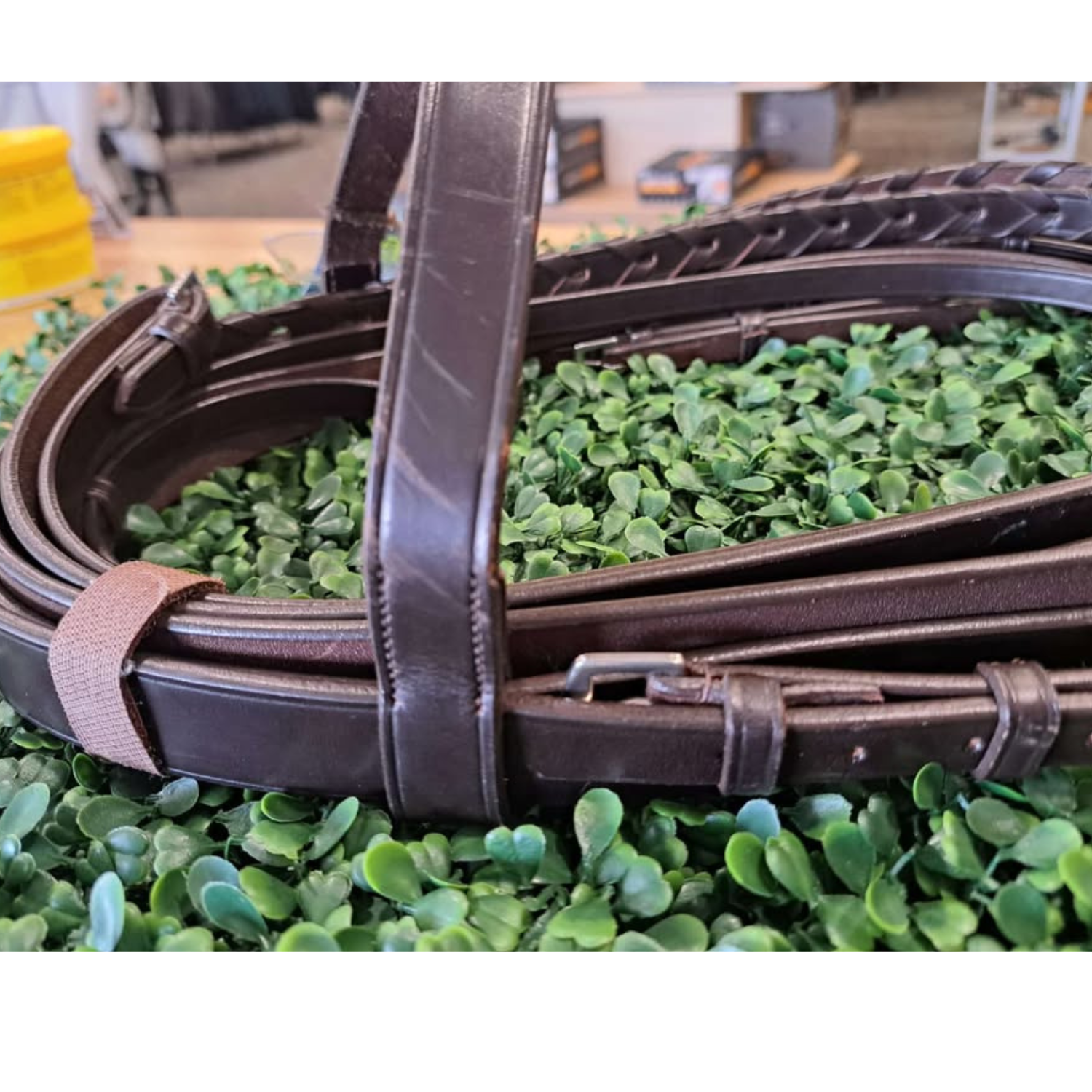 Grainge Elite Show Bridle with Bradoon Strap (Weymouth)