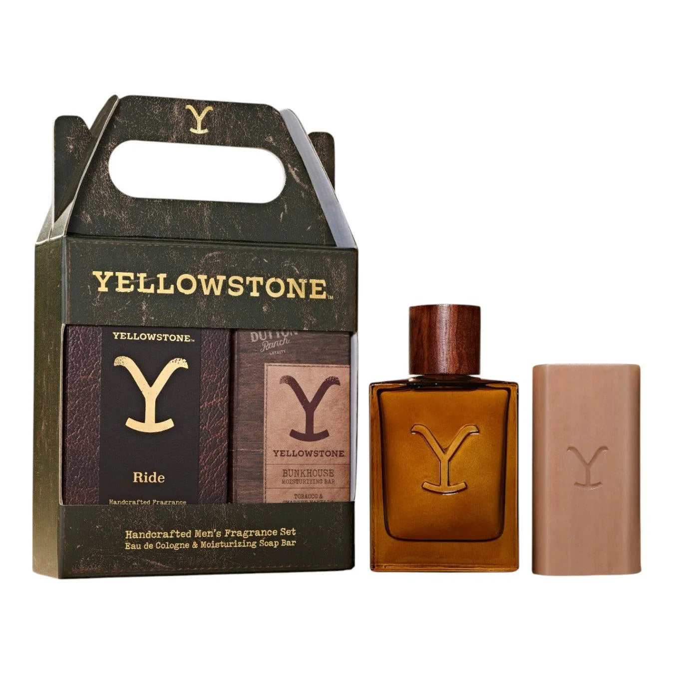 Tru Western Mens Yellowstone Ride Giftset for Him