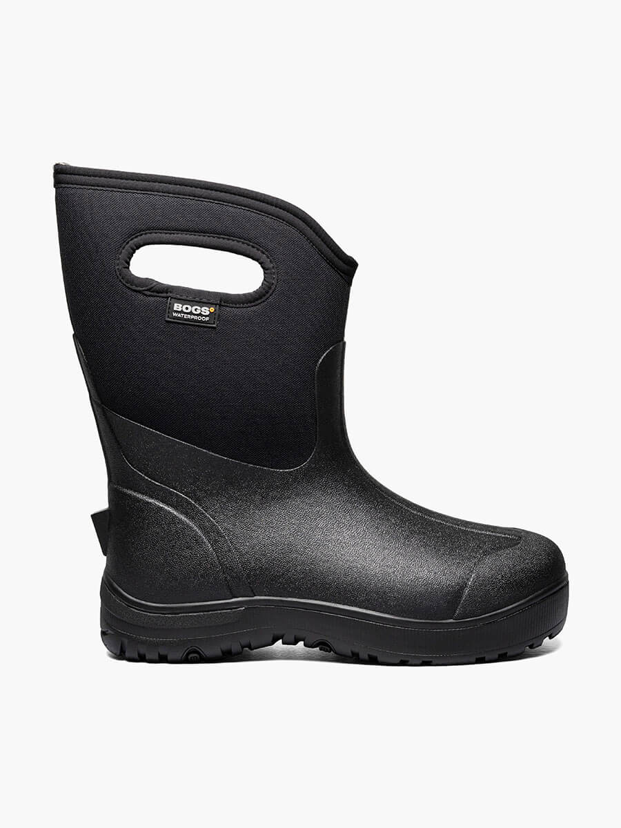 Bogs Mens Ultra Mid Gumboots Black