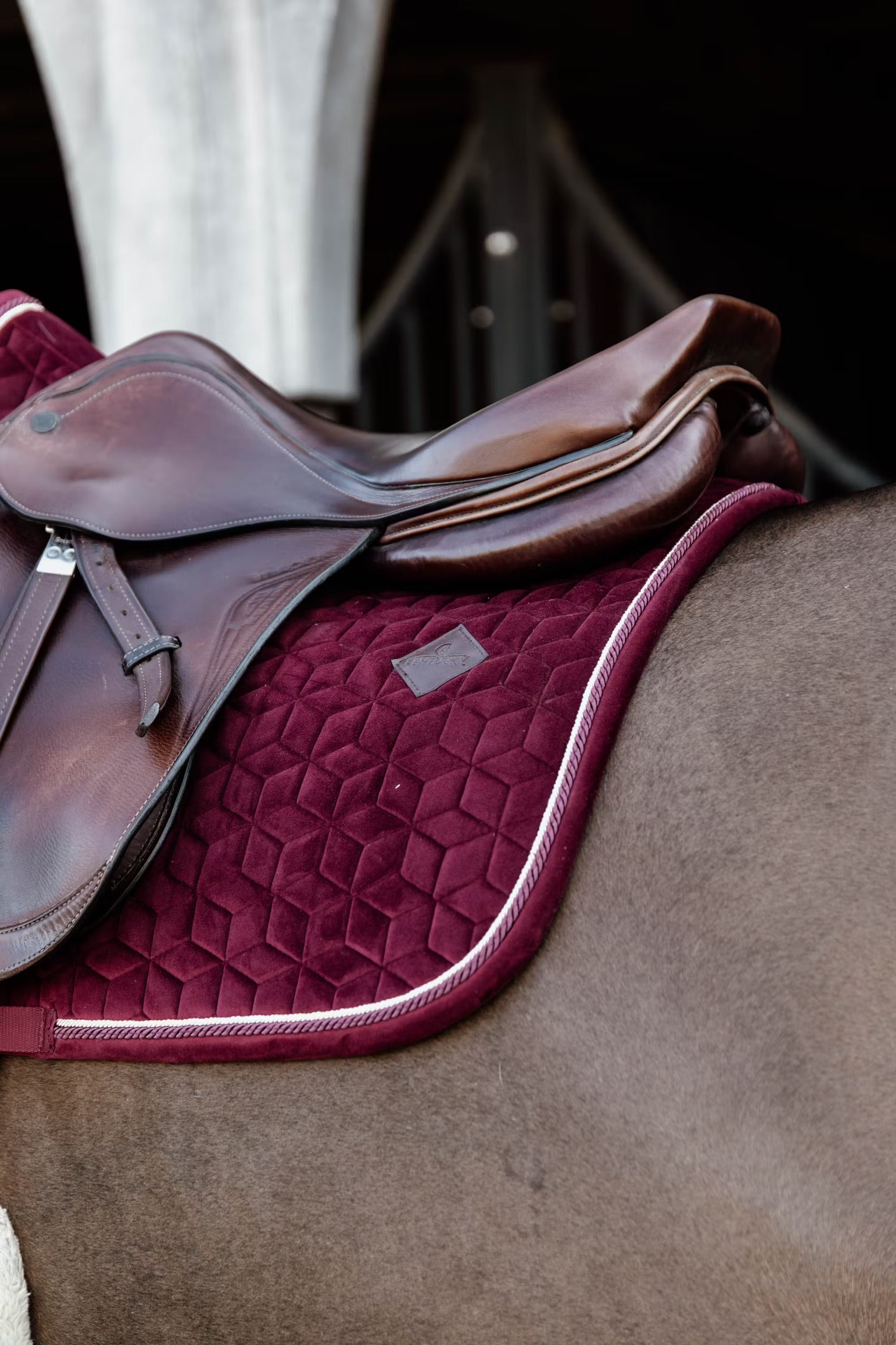 Kentucky Horseware Velvet Showjumping Pad