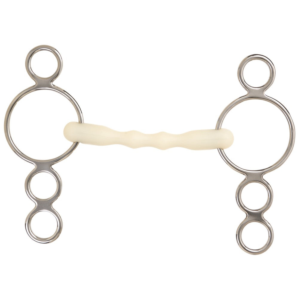 Happy Mouth Dutch Gag with 4 Rings Flexi Mouth