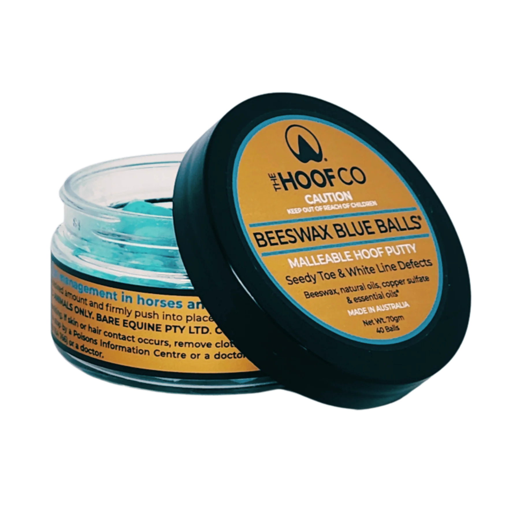 The Hoof Co Beeswax BLUE Balls
