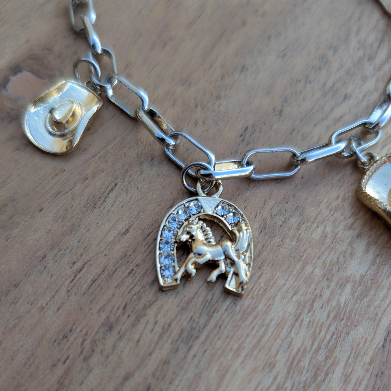 Cowgal Gifts Western Charm Bracelet