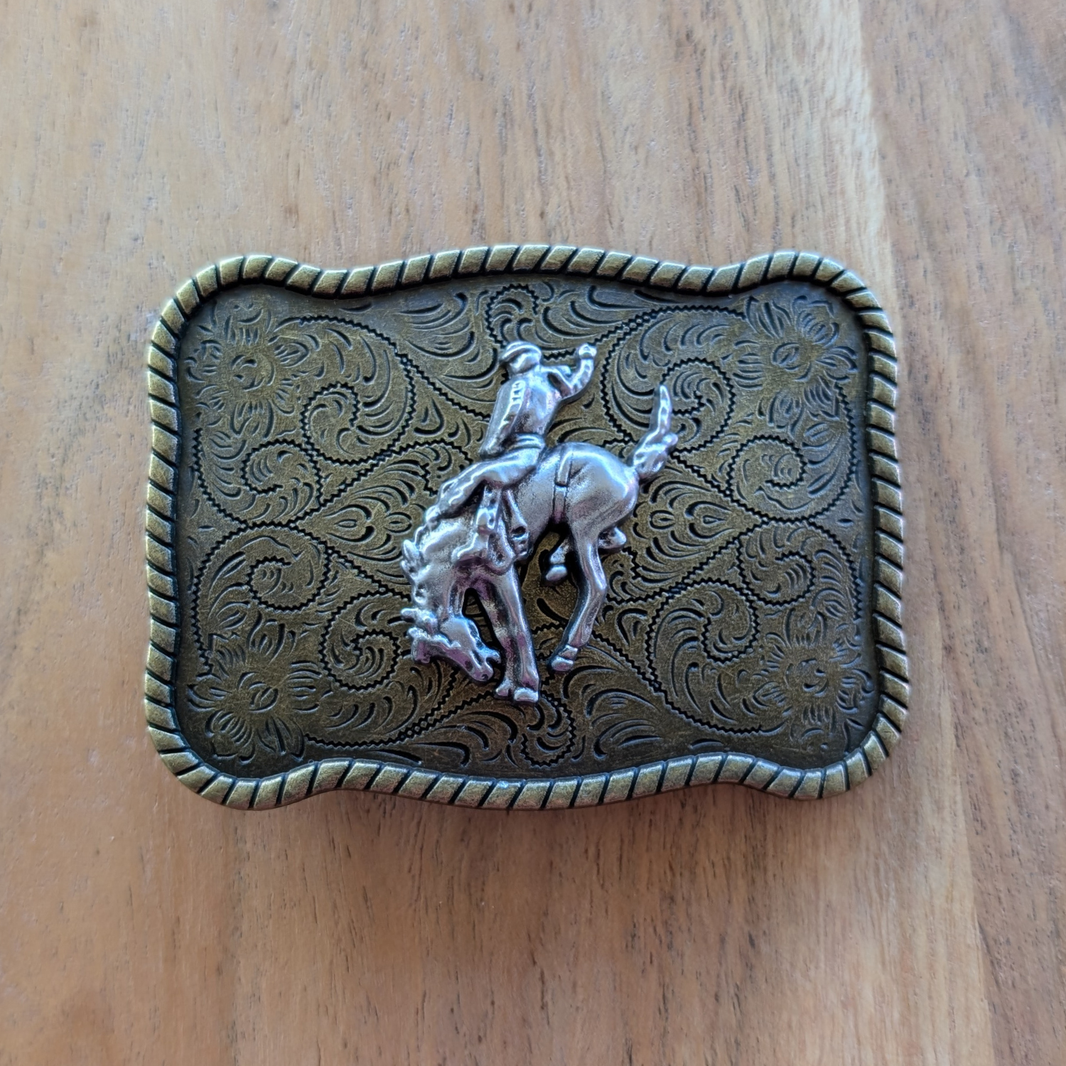 Cowgal Gifts Broncing Horse Buckle