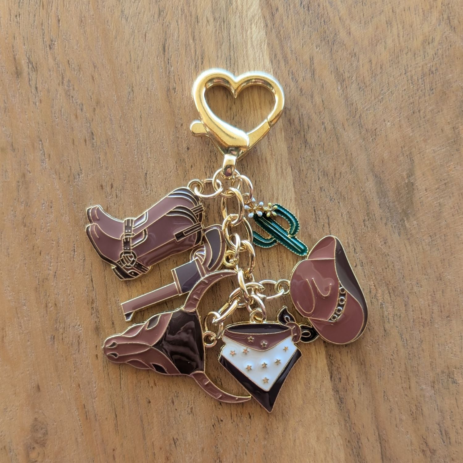 Cowgal Gifts Texas Keychain