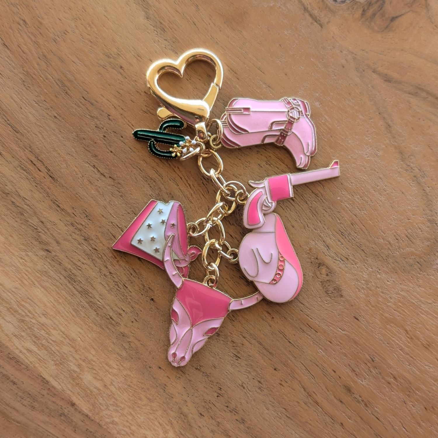 Cowgal Gifts Texas Keychain