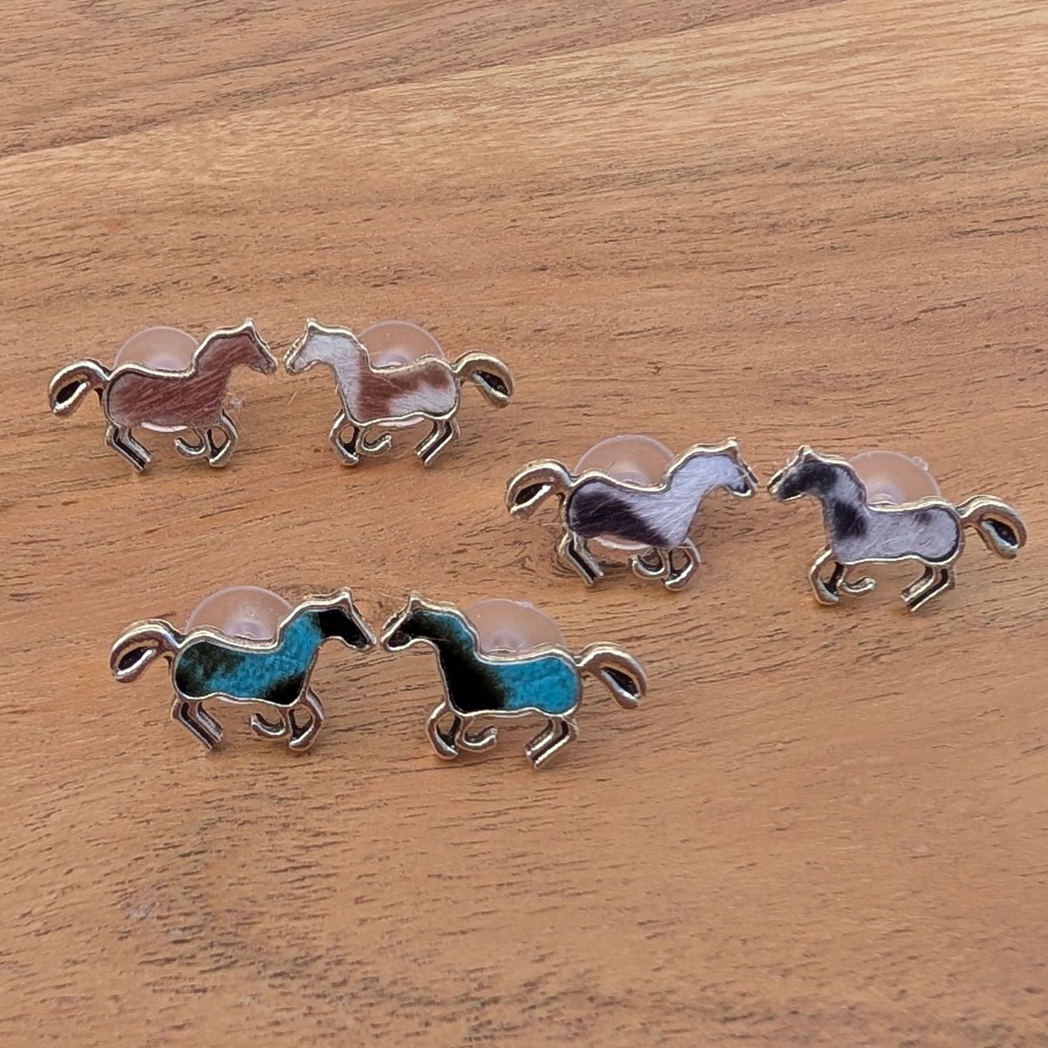 Cowgal Gifts Horse Stud Earrings