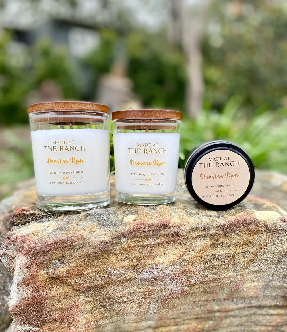 Made at the Ranch Soy Candle - Drovers Run