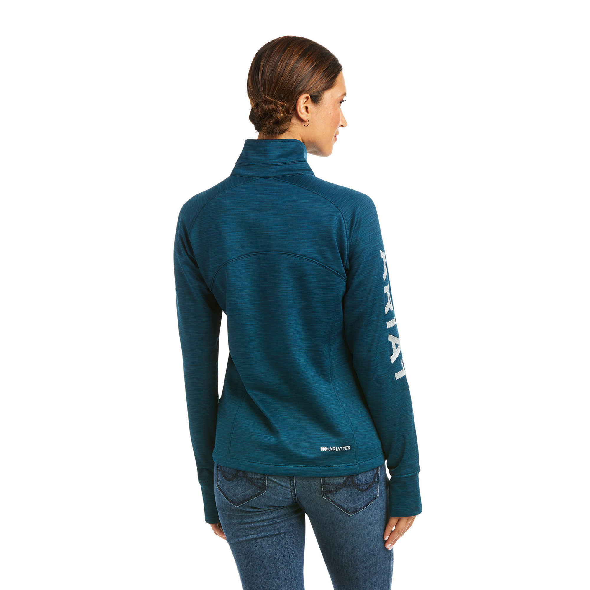 Ariat Women Tek Team 1/2 Zip Sweatshirt