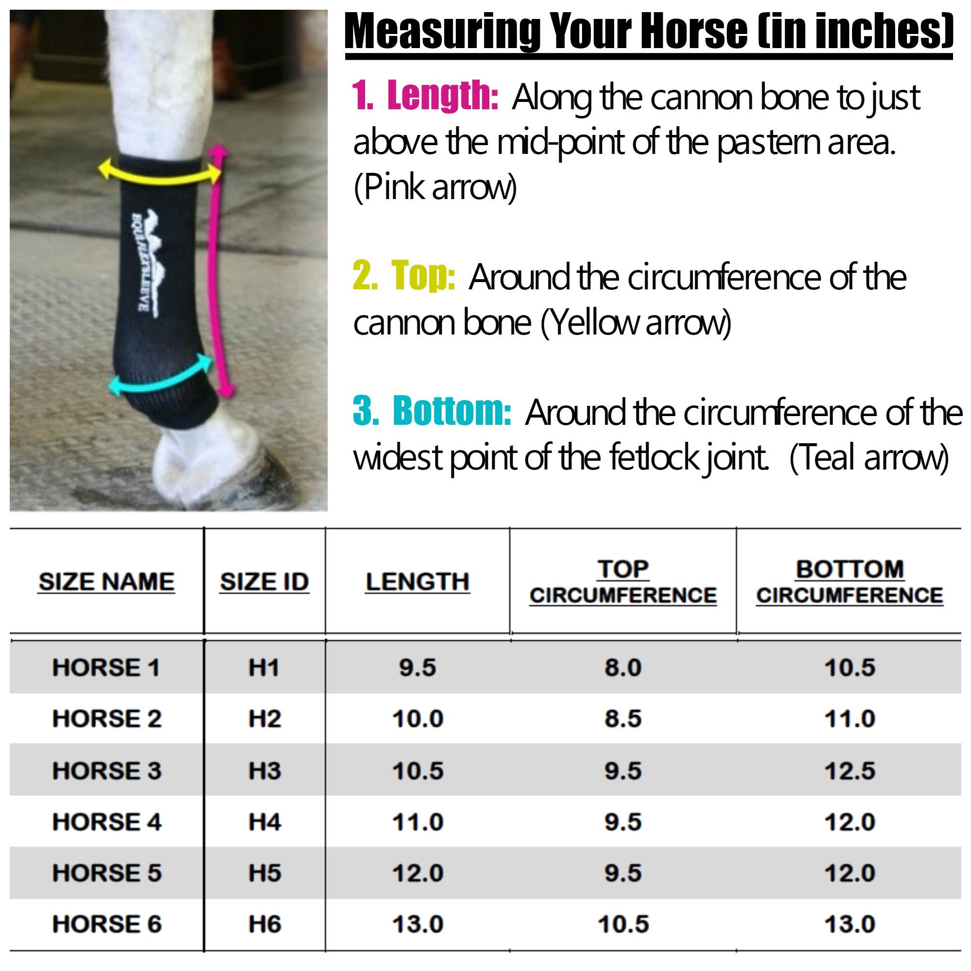 Equi Flex Sleeve Horse Compression Socks
