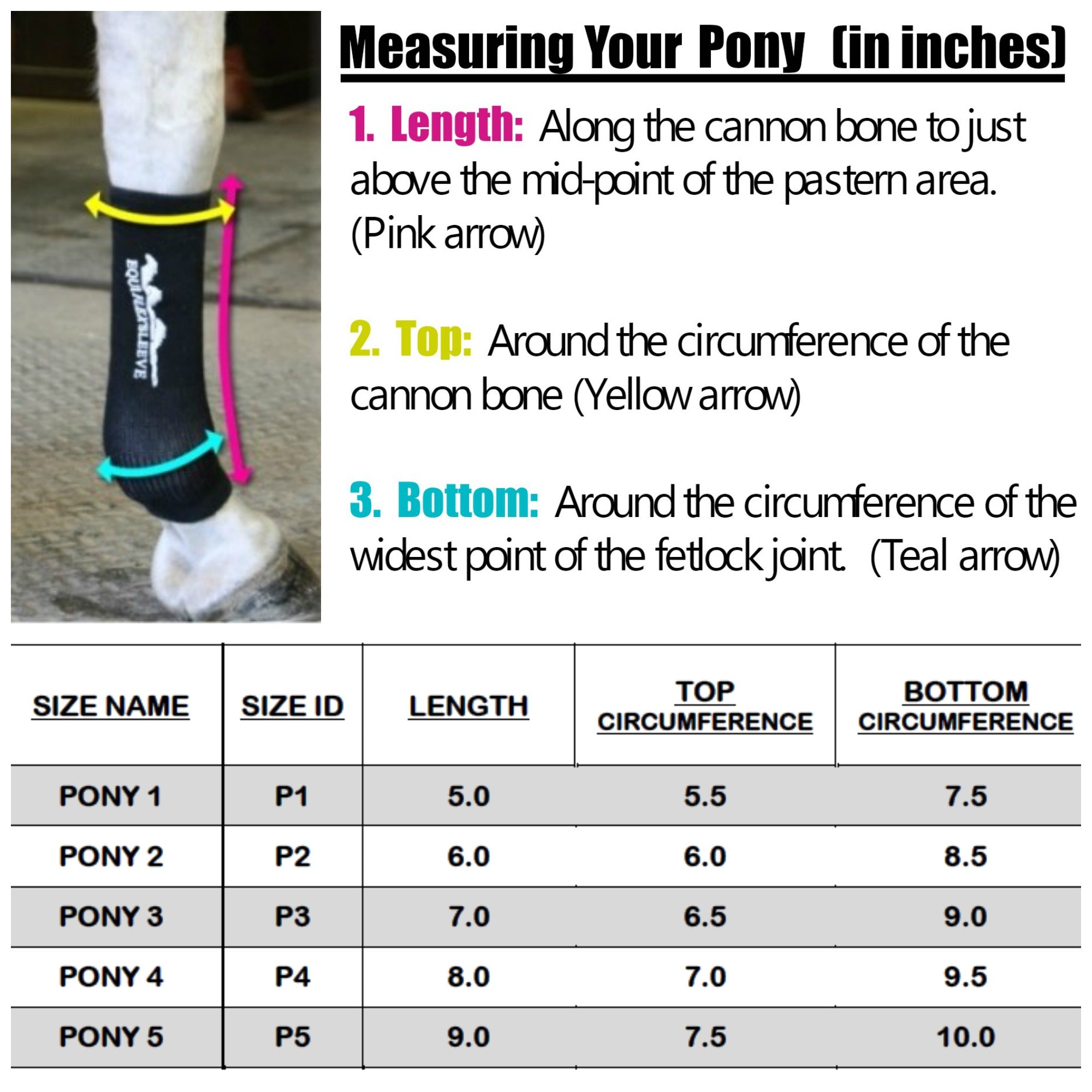 Equi Flex Sleeve Pony Compression Socks