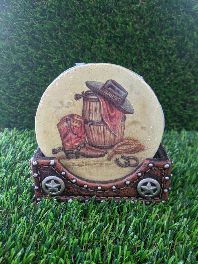 Pure Western Coasters