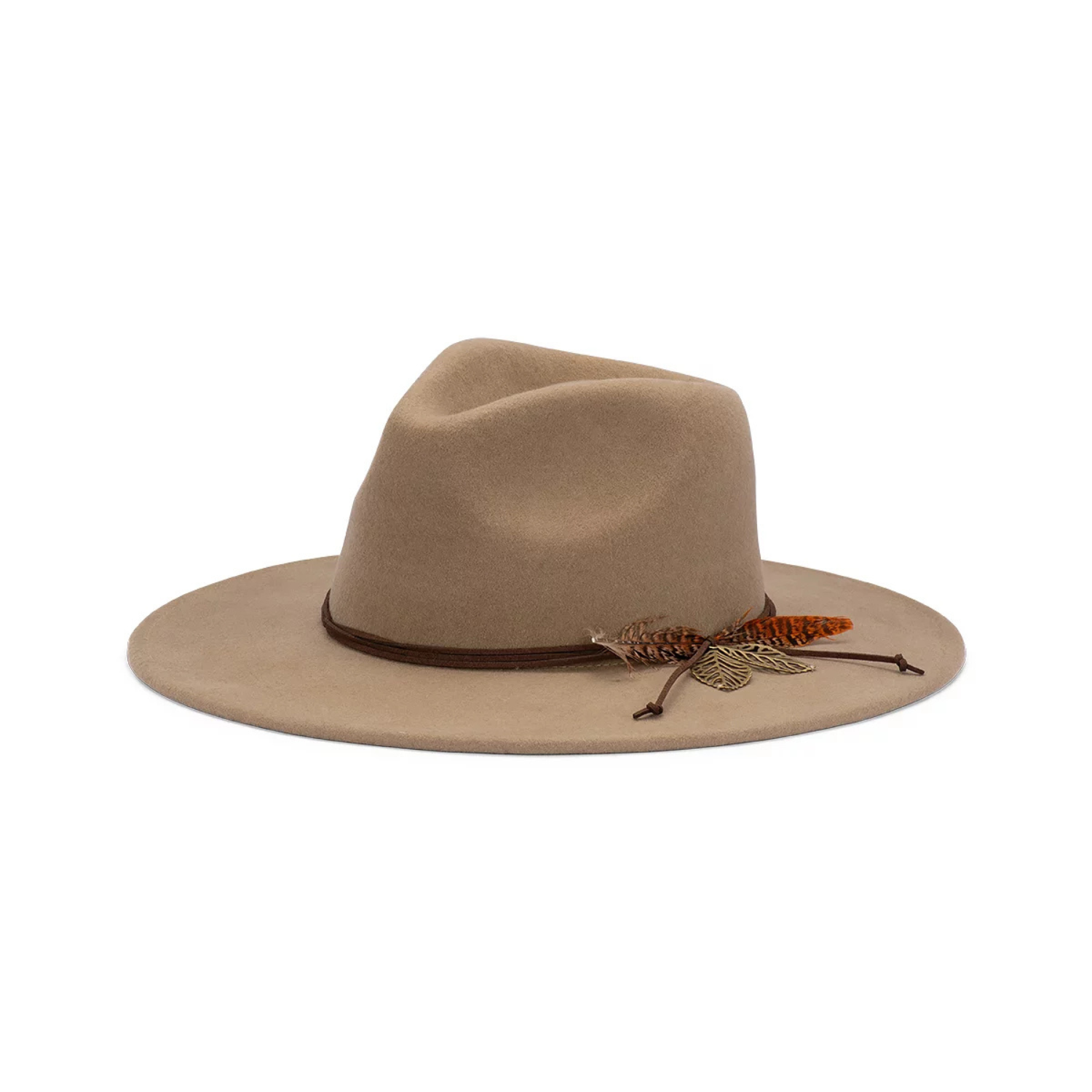 Clover Australian Wool Felt Wide Brim Hat
