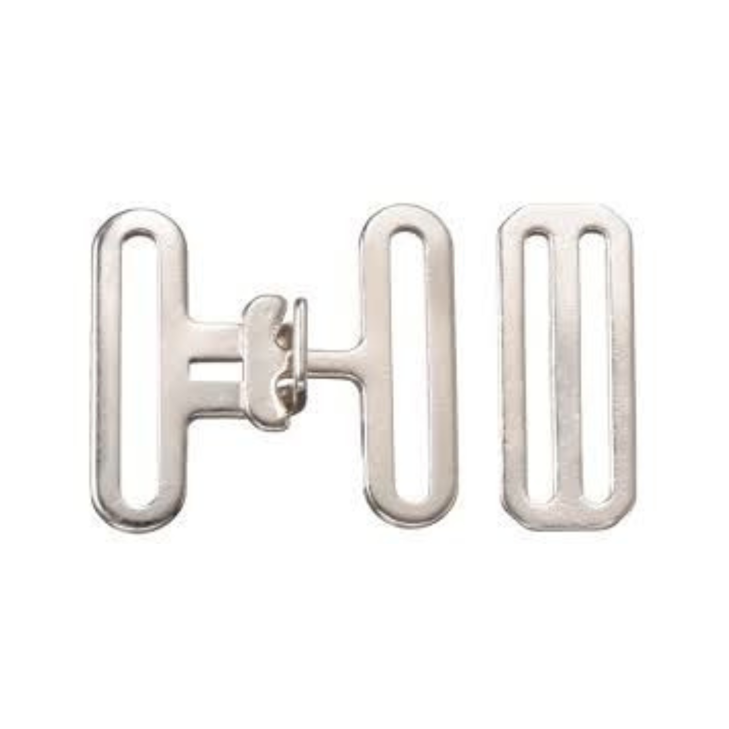 Nickel Plated Surcingle Buckle Set