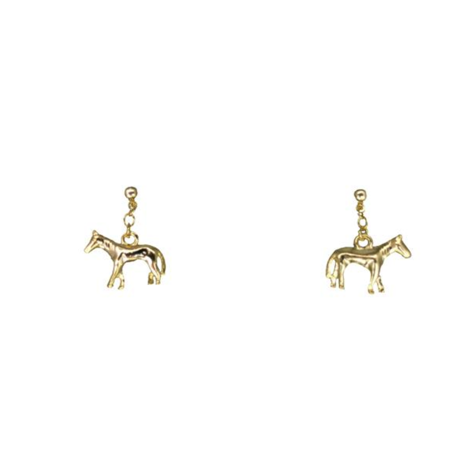 Pretty Earrings with Horse