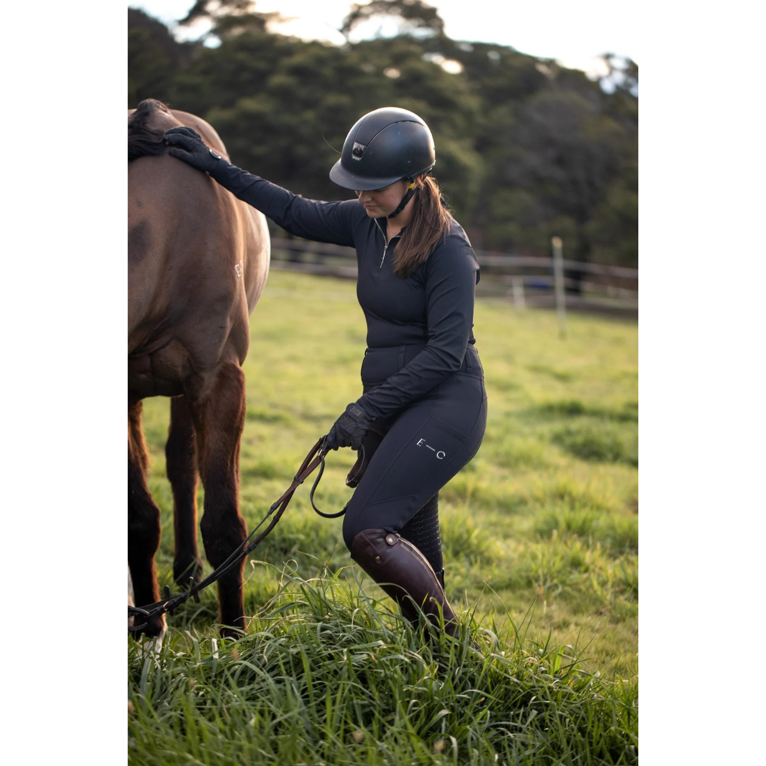 Equestrian Collective Winter Honeycomb Tights
