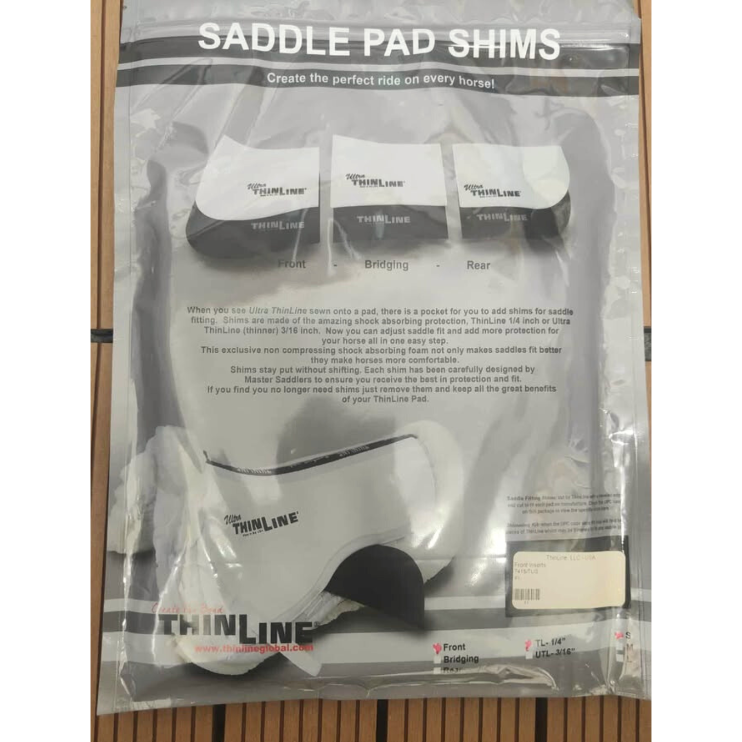 Thinline Rear Shims for Sheepskin Pad