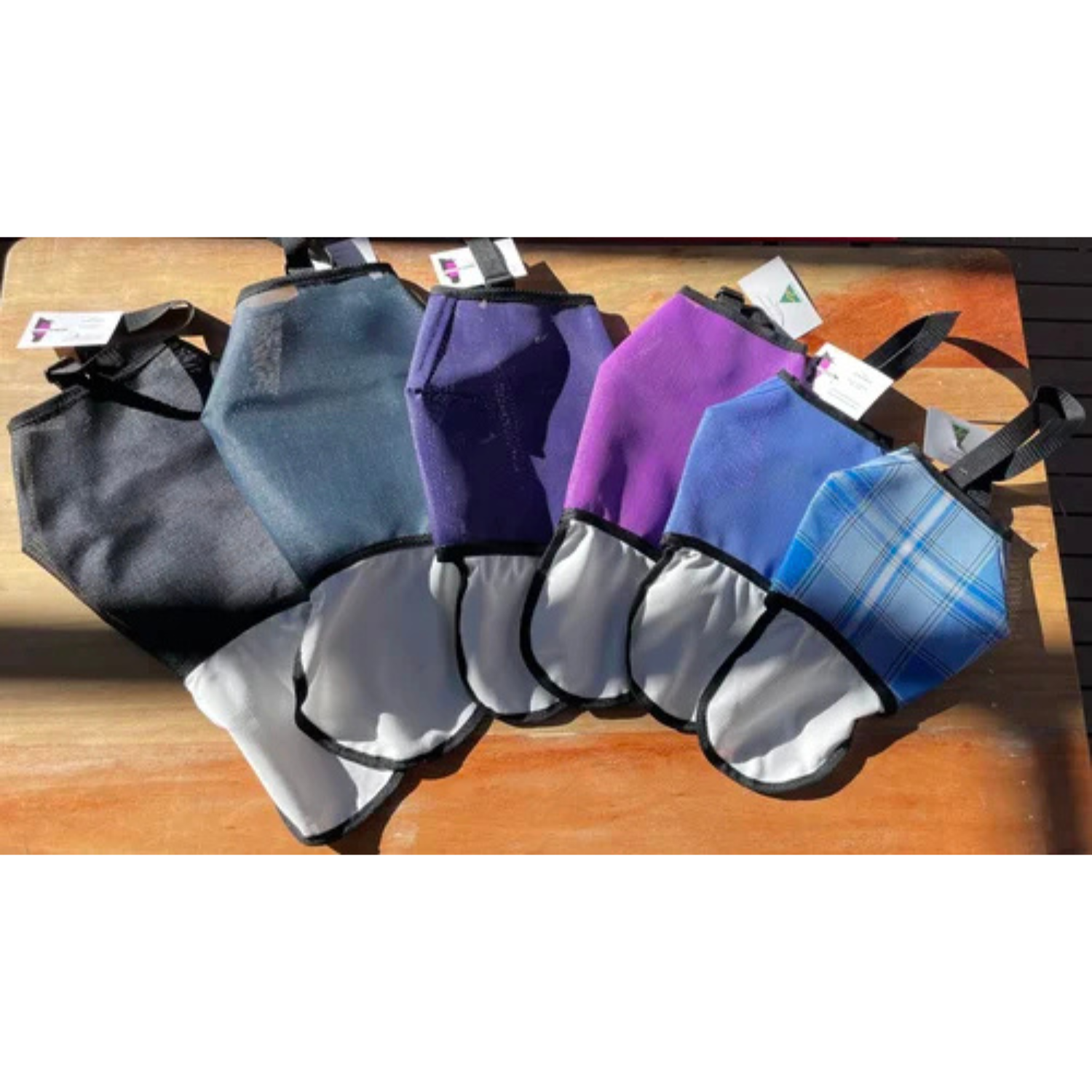 Flyveils by Design Basic Fly Veil with White Nose