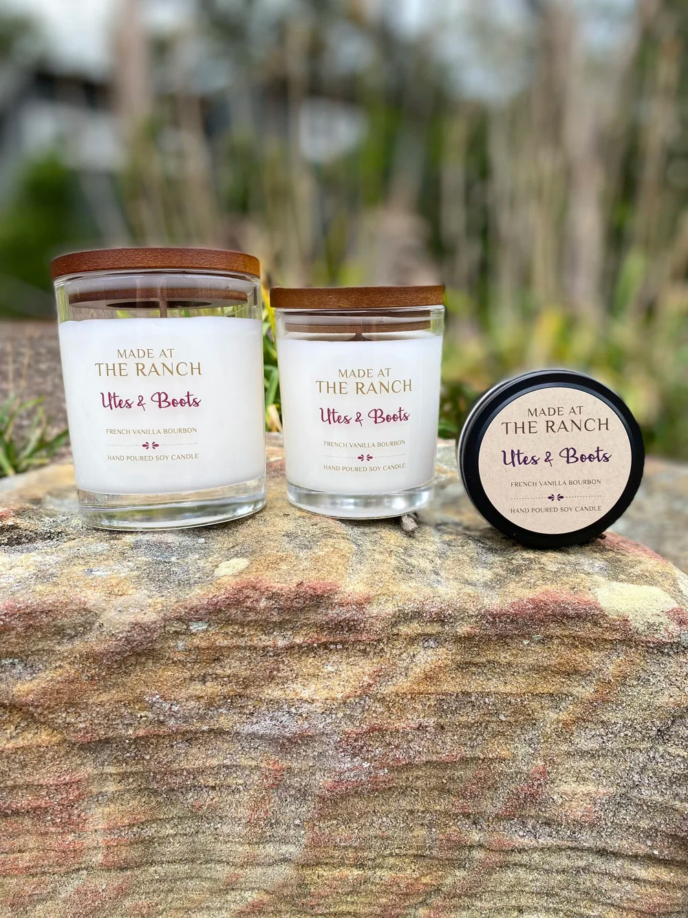 Made at the Ranch Soy Candle - Utes & Boots