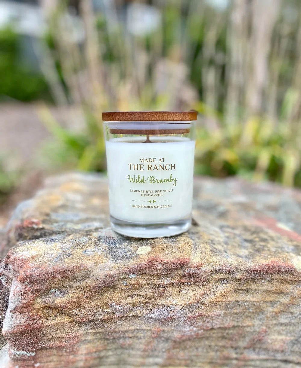 Made at the Ranch Soy Candle - Wild Brumby