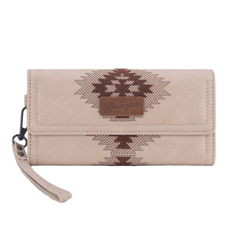 Wrangler Harper Aztec Print Wallet