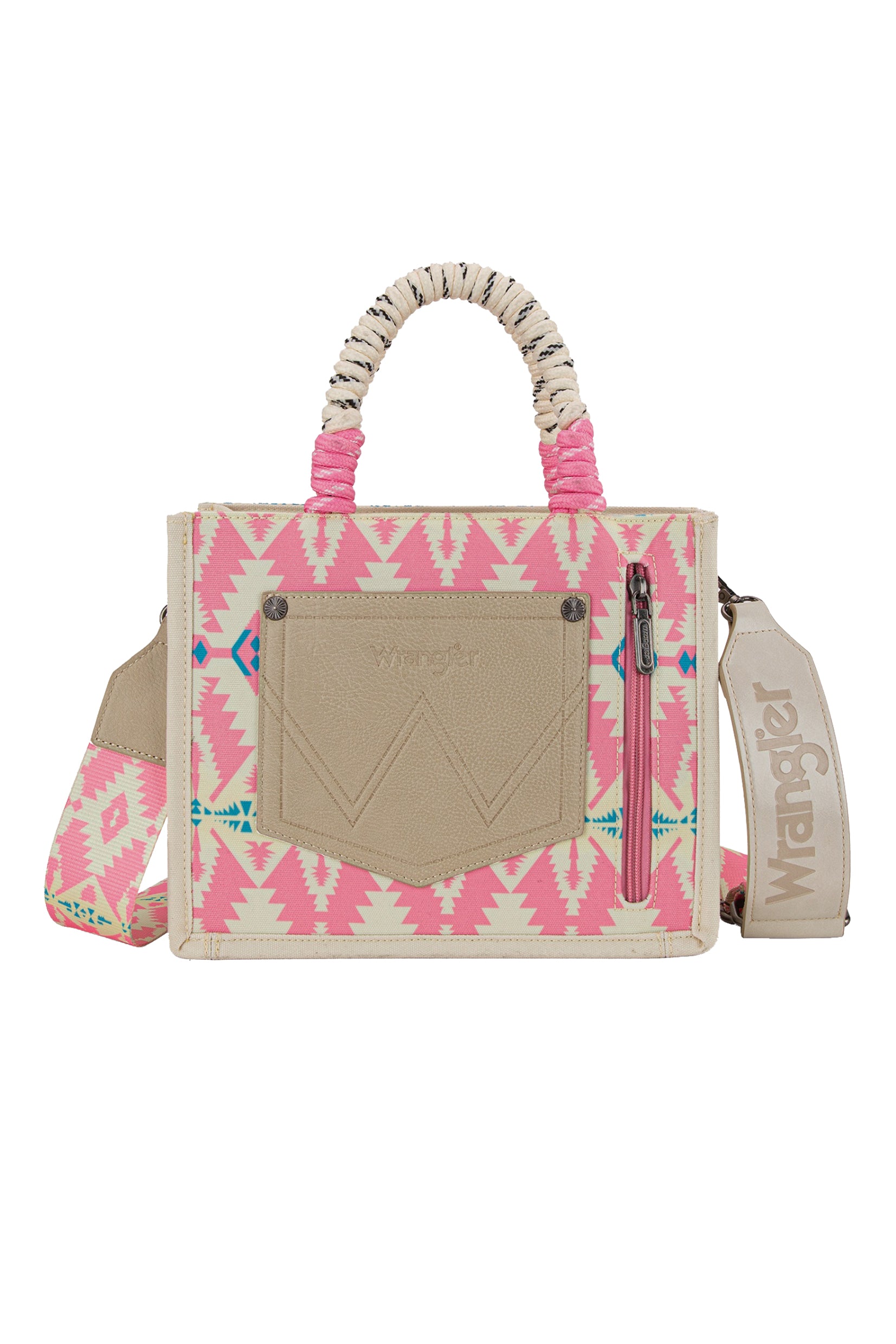 Wrangler Southwestern Rope Handle Bag