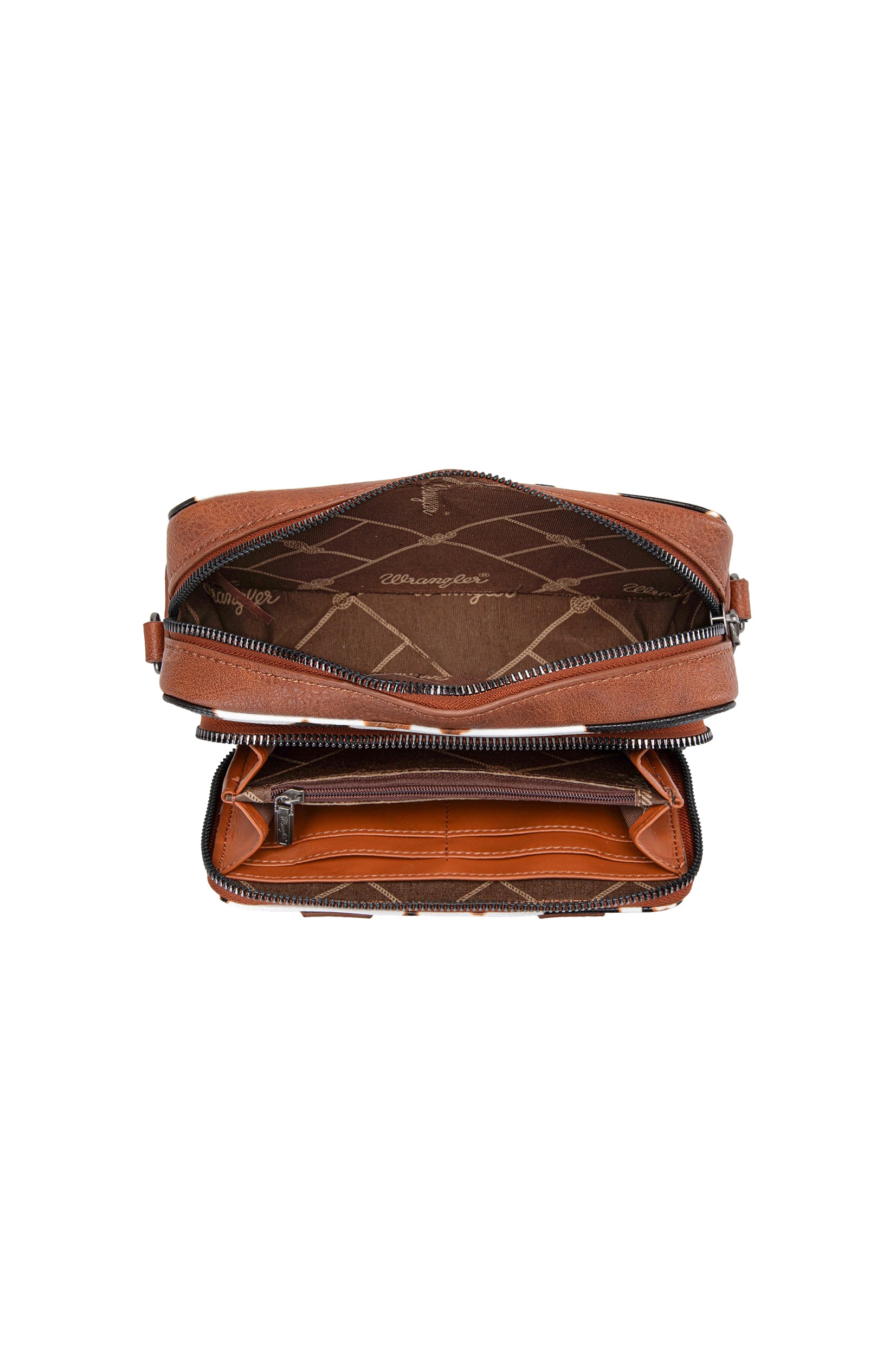 Wrangler Cow Print Small Crossbody Bag