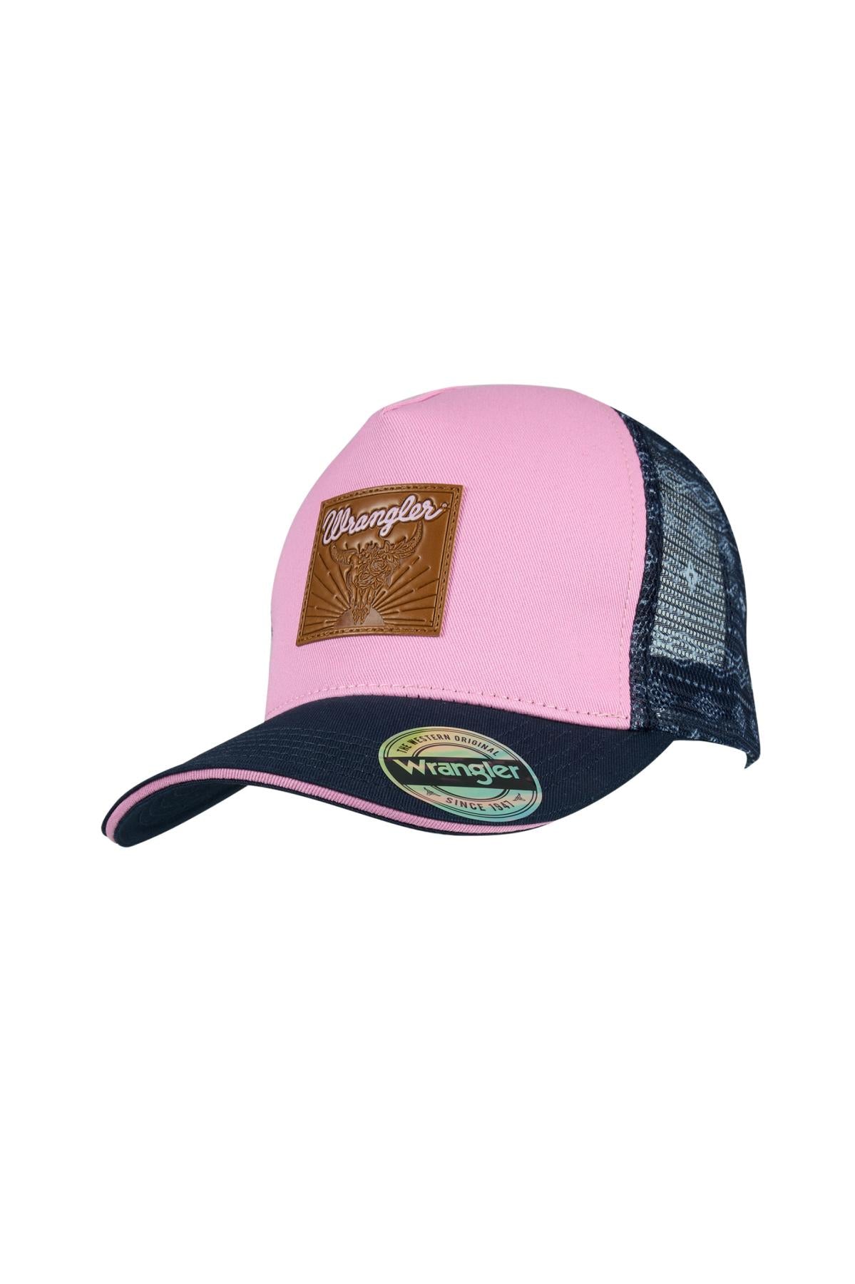 Wrangler Andy High Profile Ponytail Trucker Cap
