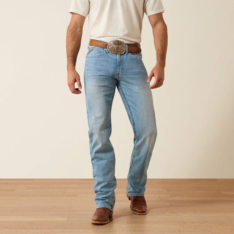 Ariat Mens M5 Straight Jeans - Norman Roy - Saddleworld Devonport