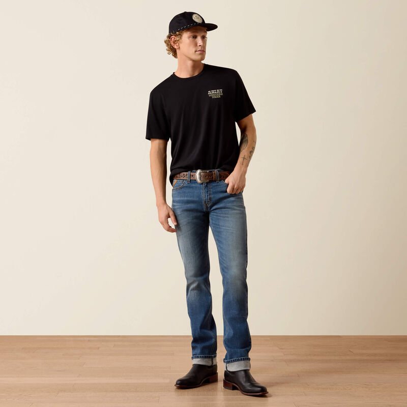 Ariat Mens M8 Modern Slim Straight Jeans - Crosby Zane - Saddleworld Devonport