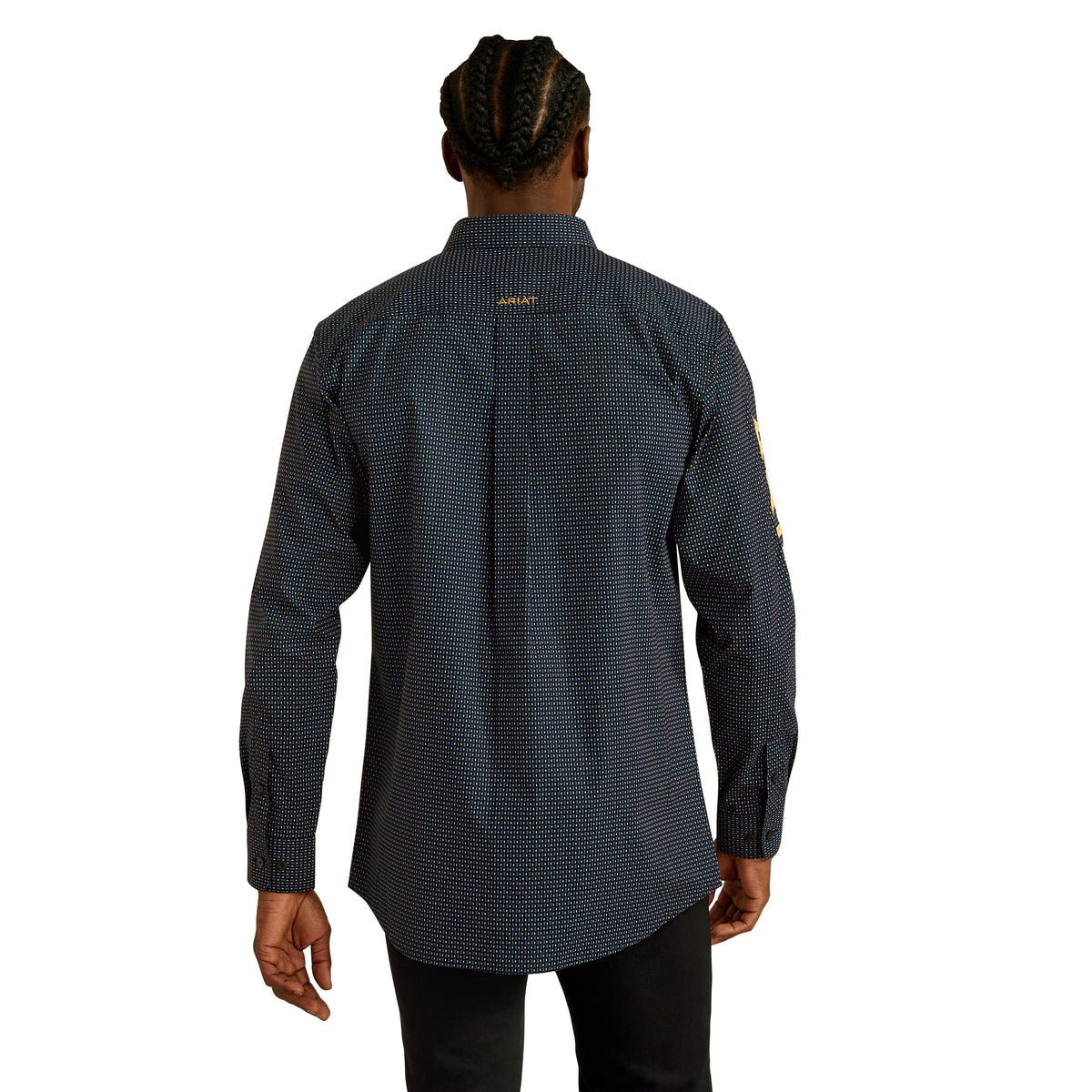 Ariat Mens Team Portland Fitted Long Sleeve Shirt - Saddleworld Devonport