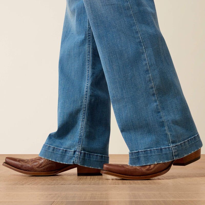 Ariat Womens Mid Rise Trouser Jeans - Sherry Glendale - Saddleworld Devonport