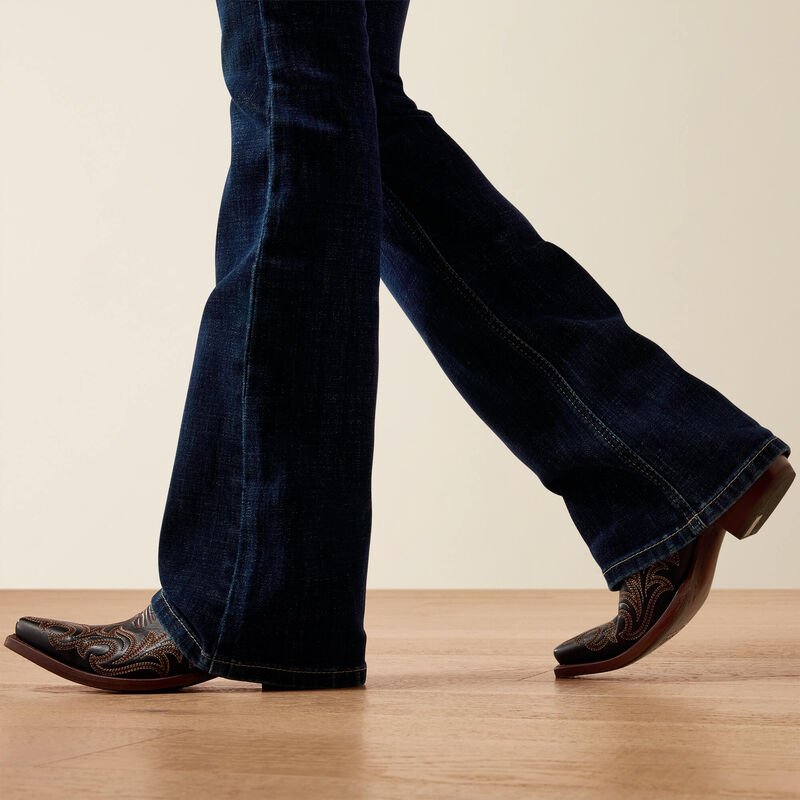 Ariat Womens Perfect Rise Boot Cut Jeans - Celia Salinas - Saddleworld Devonport