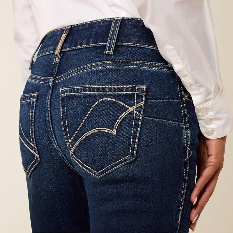 Ariat Womens Perfect Rise Straight Acclimate Jeans - Harper Sonoma - Saddleworld Devonport