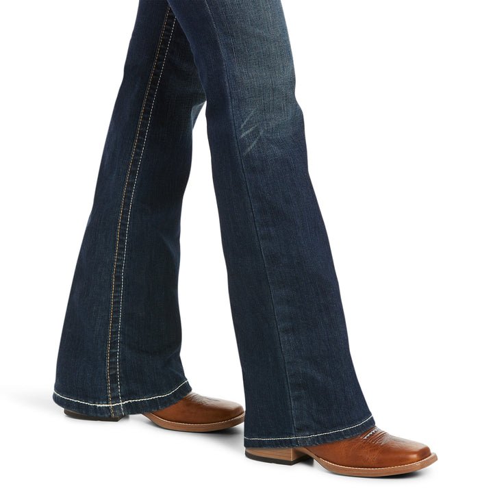 Ariat Womens R.E.A.L Boot Cut Jeans - Whipstich - Saddleworld Devonport