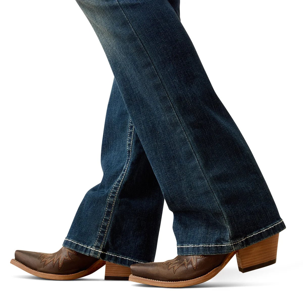 Ariat Womens R.E.A.L Boot Cut Whipstitch Jeans - Saddleworld Devonport
