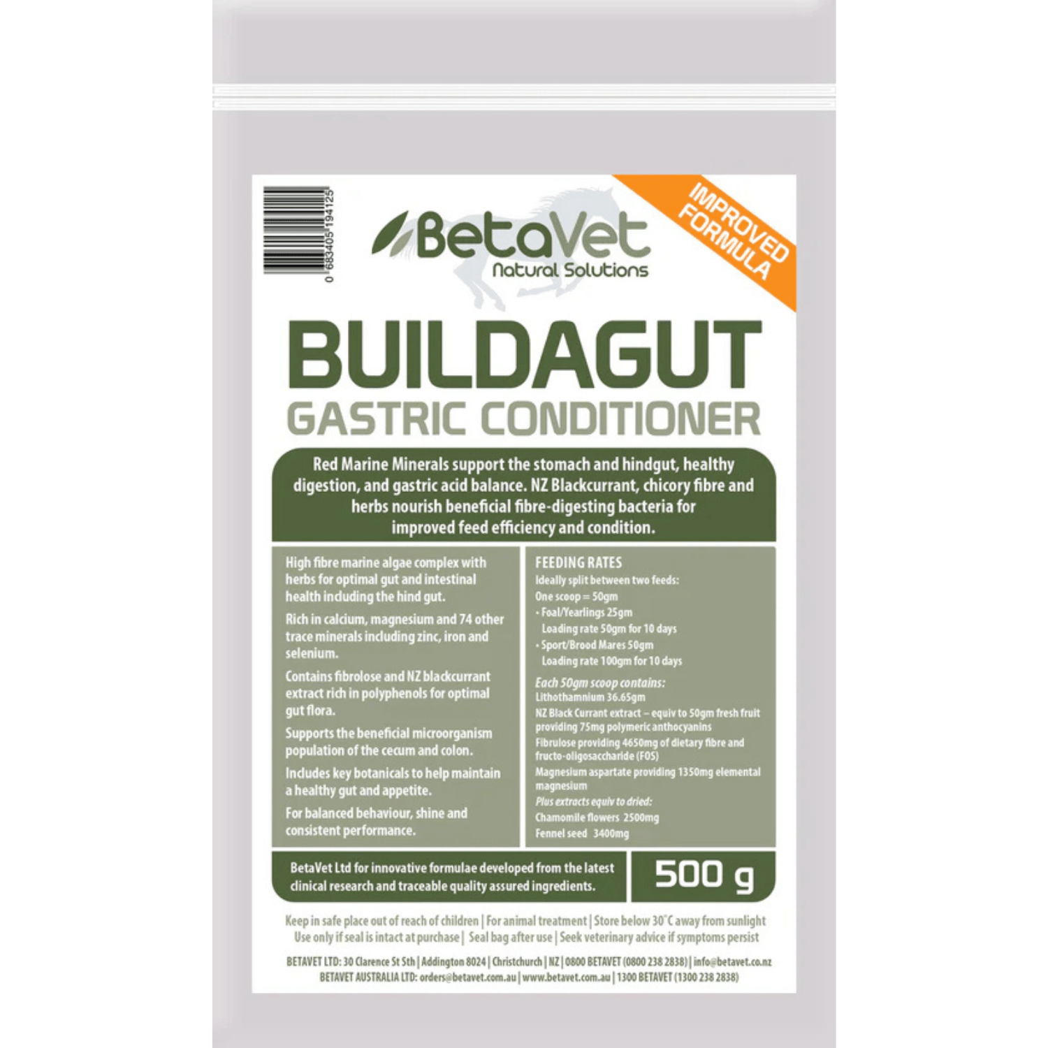 BetaVet Buildagut - Saddleworld Devonport