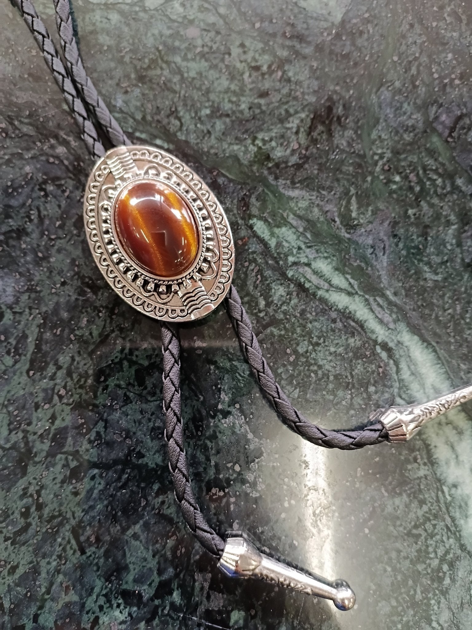 Cowgal Black Cord Bolo Ties - Saddleworld Devonport