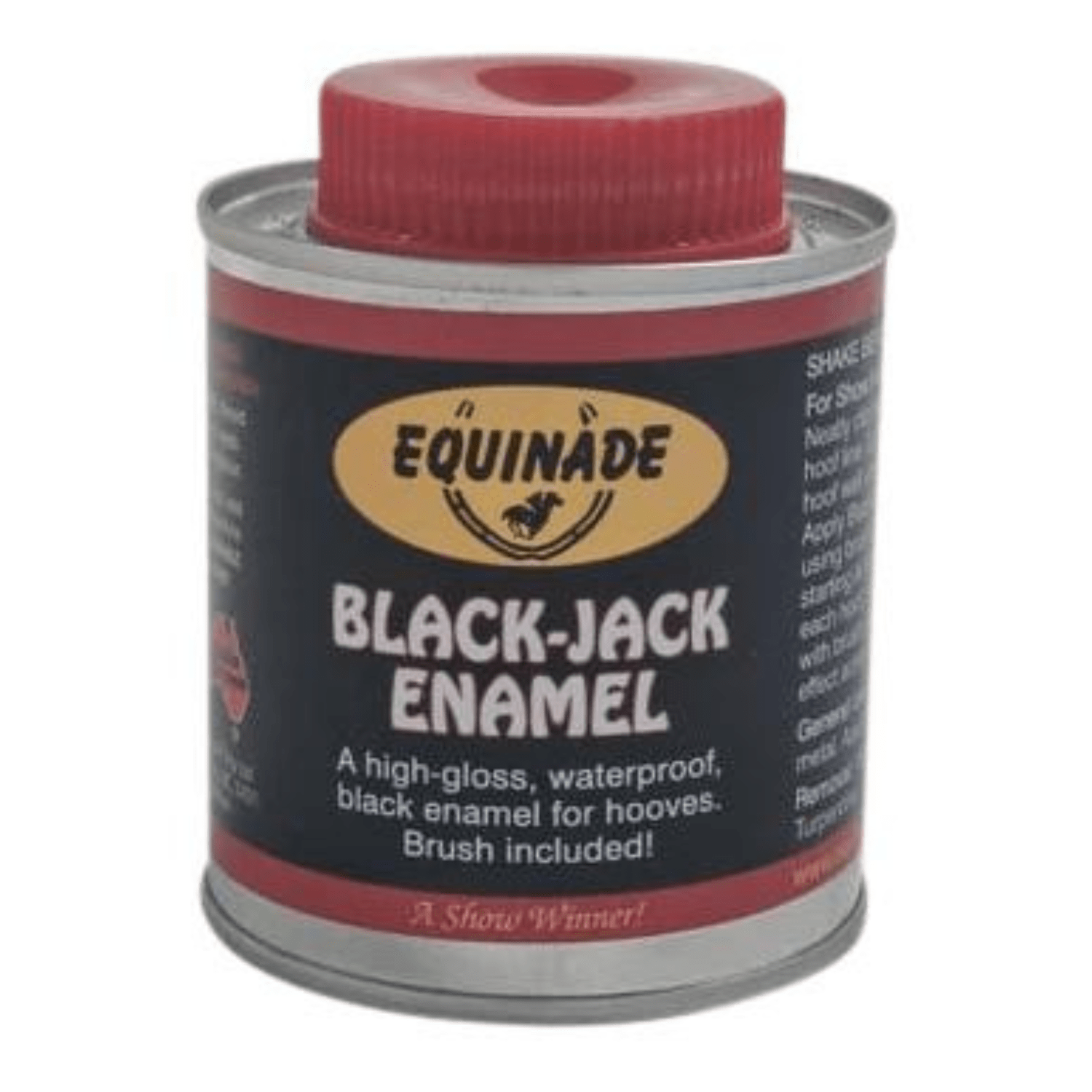Equinade Black Jack Enamel - Saddleworld Devonport