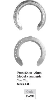 St Croix Concorde Xtra Aluminium Front (Toe Clip)